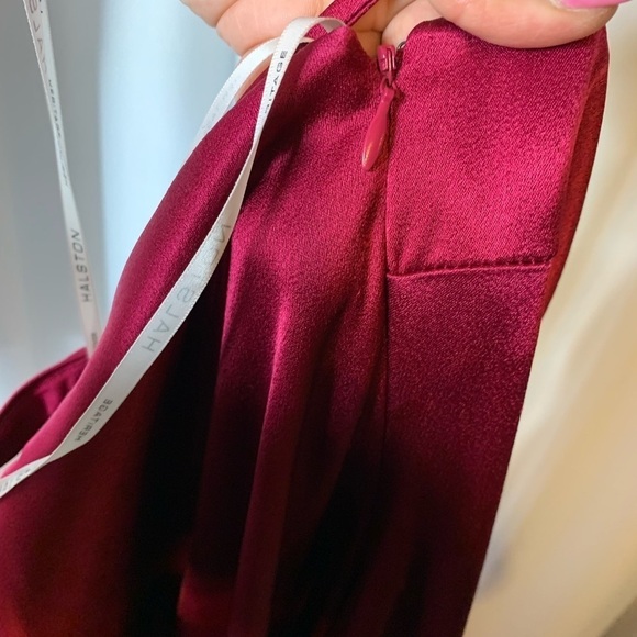 Halston Heritage Slip Dress in Mauve - Picture 11 of 13